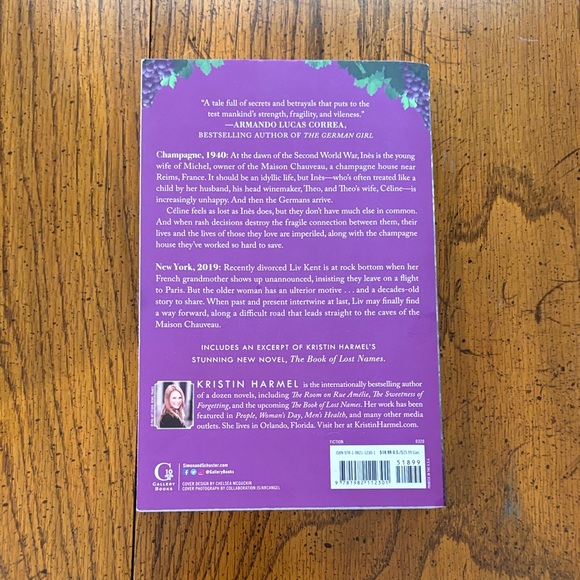 The Winemaker's Wife Novel by Kristin Harmel - Picture 2 of 2